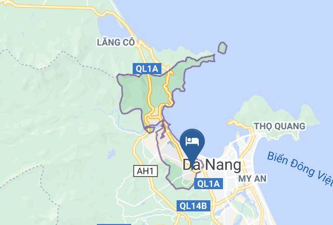 Da Nang - Green Hotel Da Nang Maps