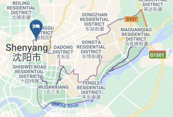 Shenyang - Green Hotel Maps