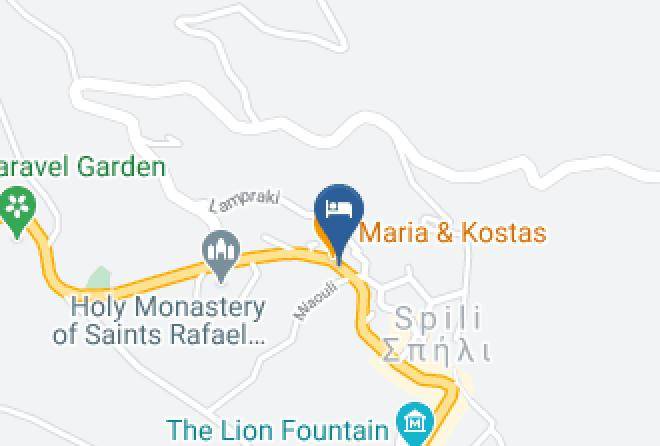 Rethimni - Green Hotel Spili Maps