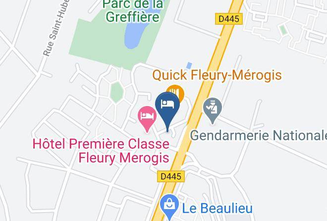 Essonne - Green Hotels Fleury Maps
