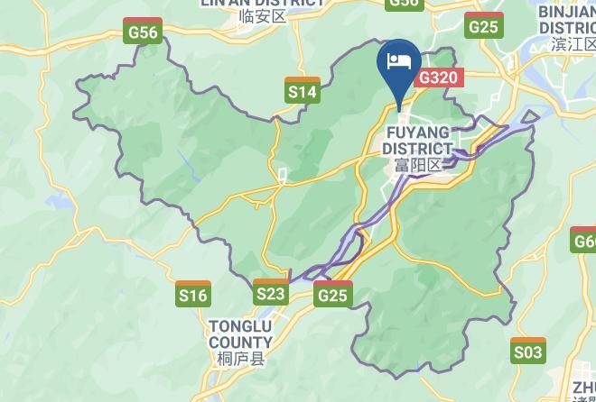 Hangzhou - Green International Business Hotel Maps