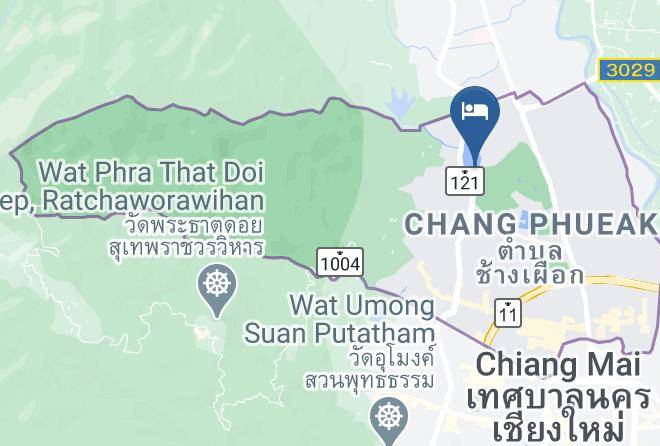 Amphoe Mueang Chiang Mai - Green Lake Resort Maps