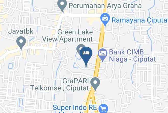 Kota Tangerang Selatan - Green Lake View Property Maps
