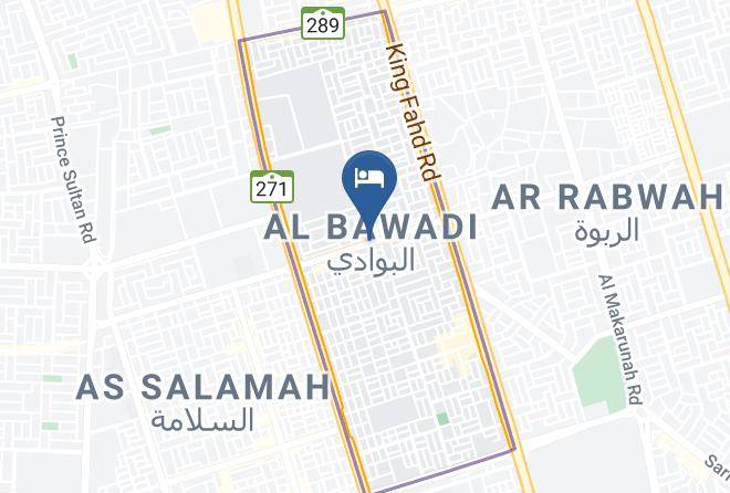 Jeddah - Green Leaf Hotel Maps