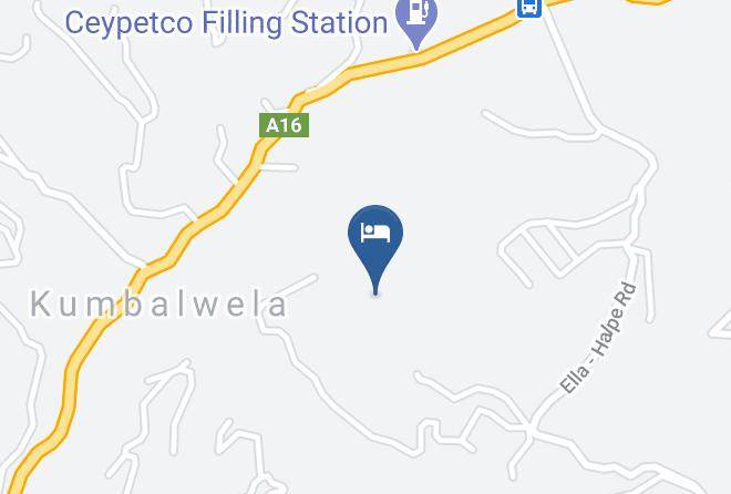 Badulla - Green Leaf Resort Ella Maps