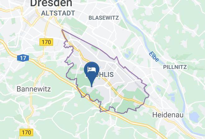 Green Line Landhotel Map
