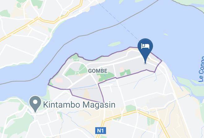 Kinshasa Urban - Greenlodge Hotel Maps