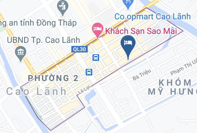 Green Lotus Hotel Map