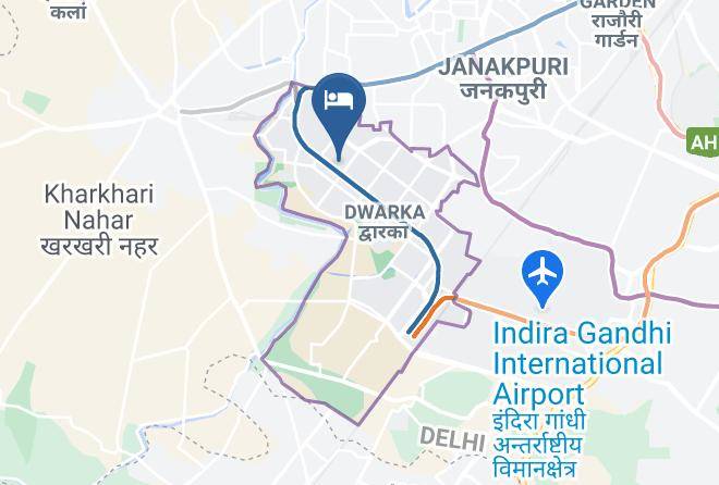 New Delhi - Green Lotus Residency Maps
