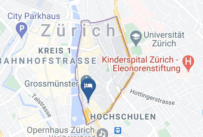 Green Marmot Capsule Hotel Zurich Map