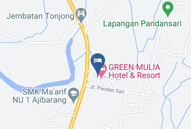 Banyumas Regency - Green Mulia Resort Hotel Maps