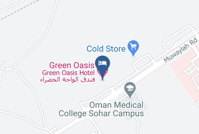 Sohar - Green Oasis Hotel Maps