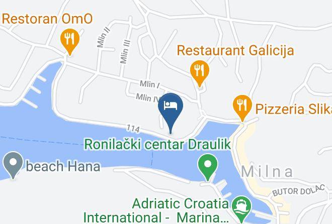 Milna - Green Olive Doo Maps
