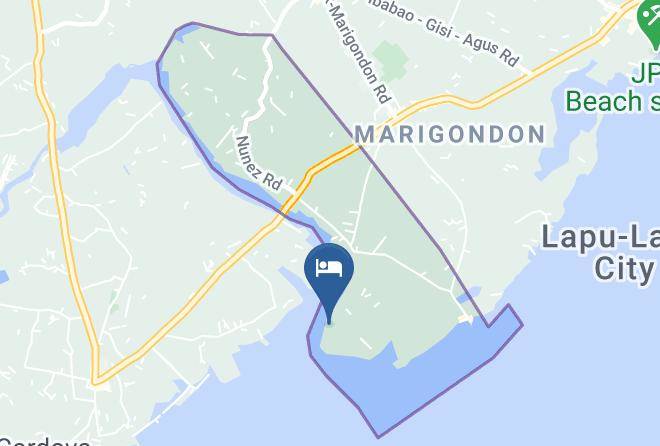 Green One Hotel Mactan Map