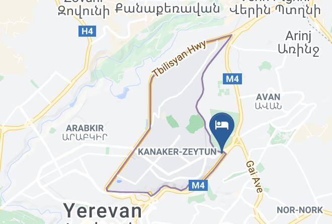 Yerevan - Green Palace Hotel Maps