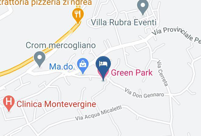 Avellino - Green Park Hotel Maps