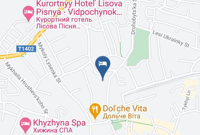 Green Park Hotel Map