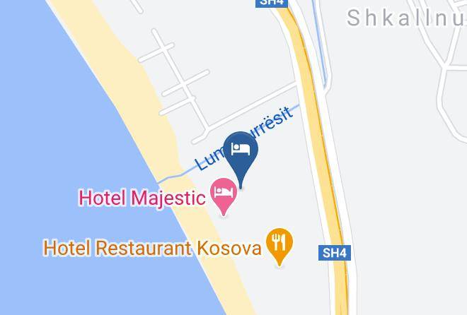 Durres - Green Park Hotel Maps