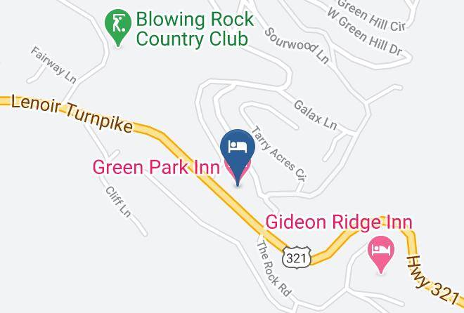 Watauga - Green Park Inn Hotel Maps