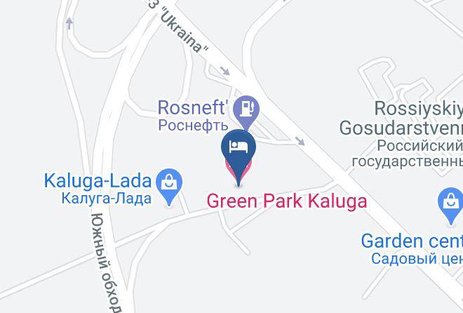 Green Park Kaluga Hotel Map