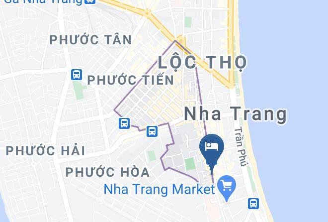 Nha Trang - Green Peace Hotel Maps