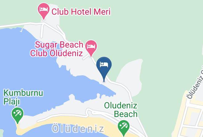 Mugla - Green Pine Beach & Bungalows Maps