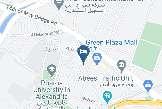 Alexandria - Green Plaza Inn Hotel Maps