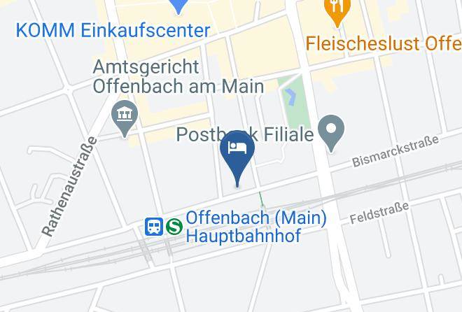 Offenbach Am Main - Green Residence Offenbach Maps