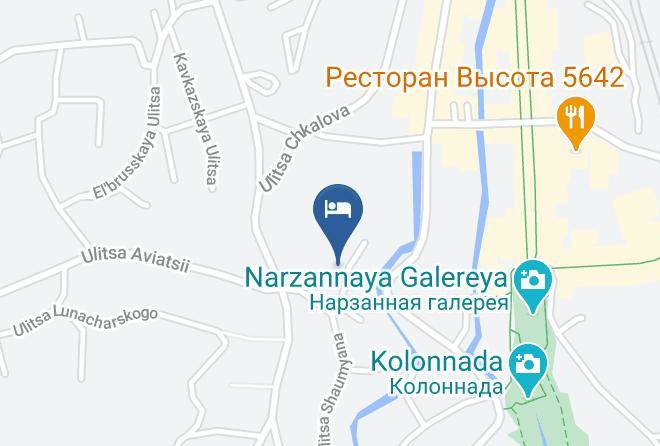 Kislovodsk - Green Resort Hotel & Spa Maps