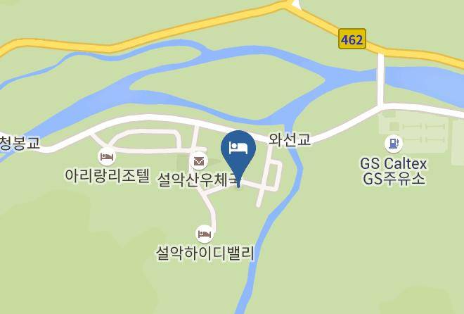 Green Resortel Map - Gangwondo - Sokchosi