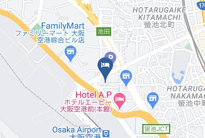 Ikeda City - Green Rich Hotel Osaka Airport Maps