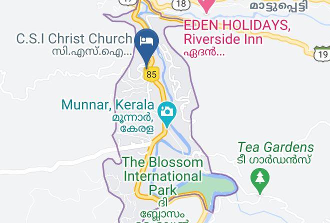 Devikulam - Green Ridge Holiday Home Maps