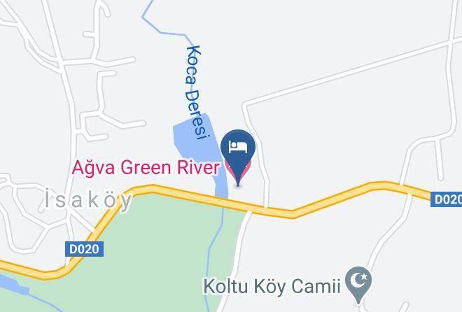 Agva Green River Hotel Map