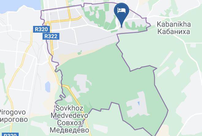 Izhevsk - Green Roof Hotel Maps
