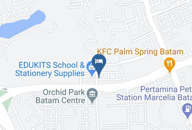 Batam - Green Rose Hotel Maps