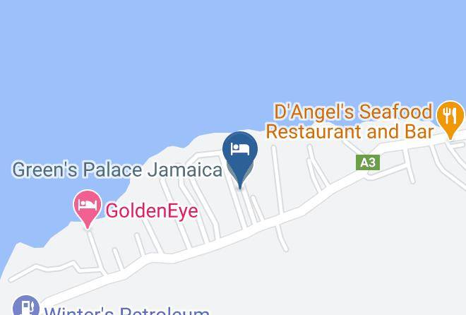 Saint Mary - Green's Palace Jamaica Maps