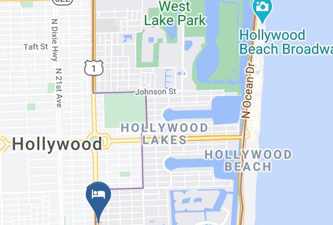 Green Seas Motel Map