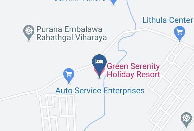 Kurunegala - Green Serenity Holiday Resort Maps