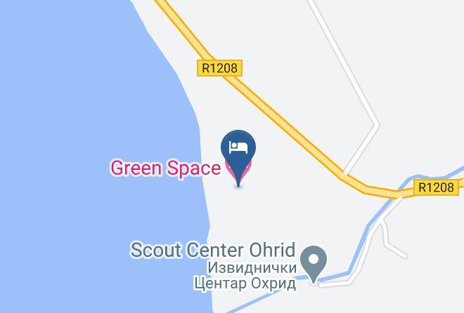 Ohrid - Green Space Hotel Maps