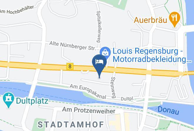 Regensburg - Green Spirit Hotel Maps