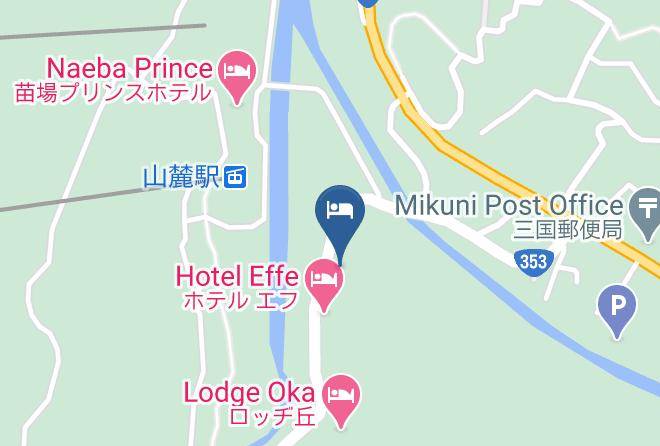 Yuzawa Townminami Uonuma District - Green Star Hotel & Cafe Maps