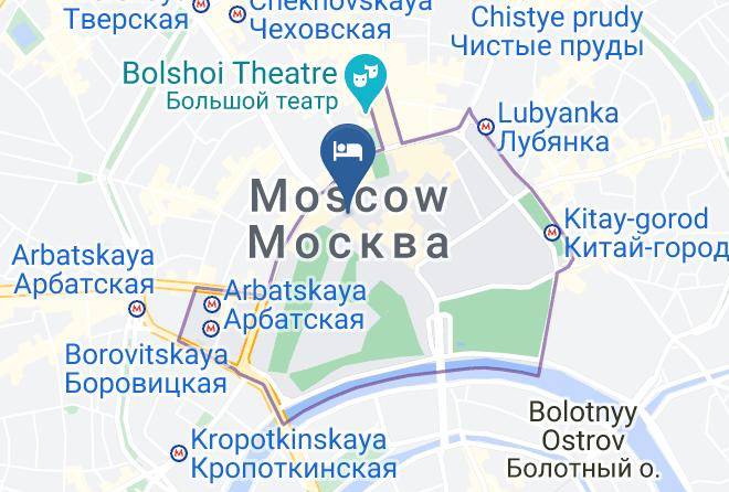 Moscow - Green Star Maps