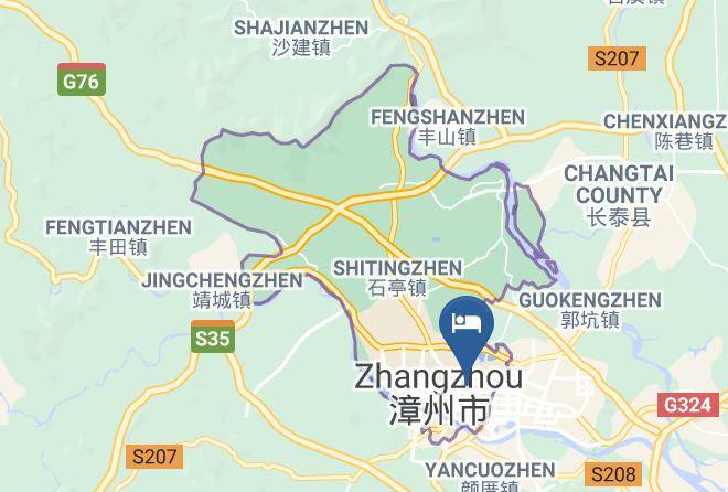 Zhangzhou - Green Star Theme Hotel Maps