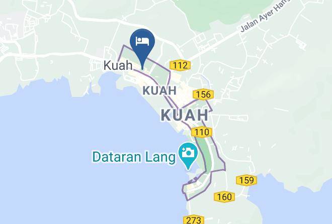 Langkawi - Green Town Hotel & Resortskuah Langkawi Branch Maps