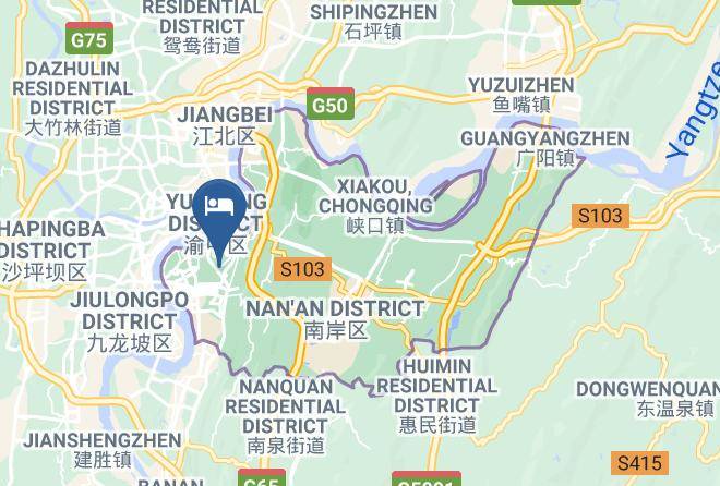 Nan An District - Green Tree Alliance Hotel Maps