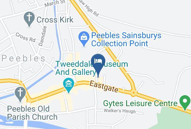 Scottish Borders - Green Tree Hotel Maps
