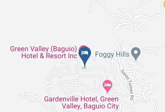 Benguet - Green Valley Baguio Hotel And Restaurant Maps