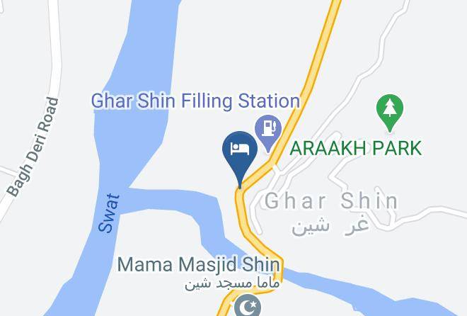 Peshawar - Green Valley Hotel Maps