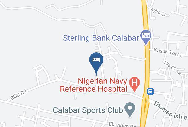 Calabar - Green Valley Hotels And Garden Maps