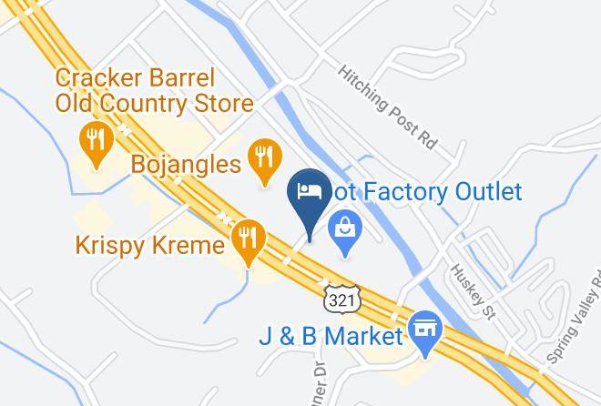 Sevier - Green Valley Motel Maps